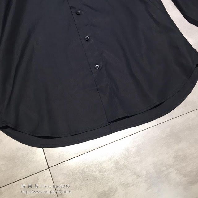 ZZegna襯衫 19春夏新款 傑尼西男士黑色襯衫  tzy1638